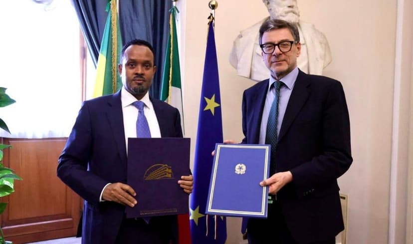 ኢትዮጵያና ጣልያን የዕዳ ሽግሽግ ስምምነት ተፈራረሙ   