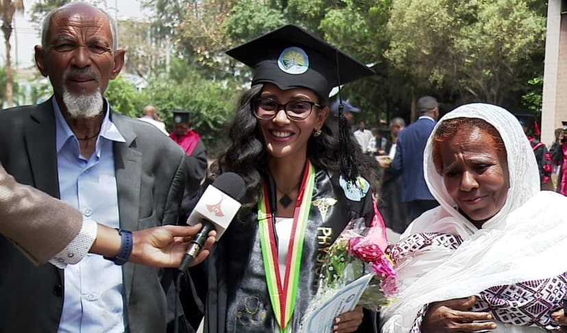 በወርቅ ሜዳሊያ የተመረቁት የጤና ዘርፍ ከዋክብት