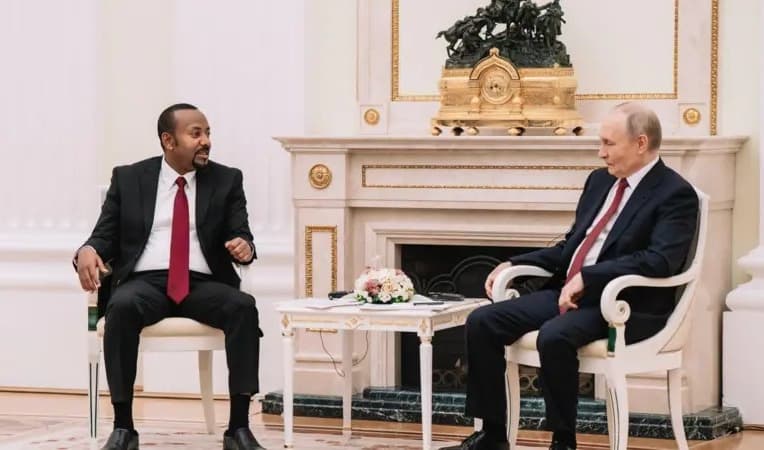 ጠቅላይ ሚኒስትር ዐቢይና ፕሬዚዳንት ፑቲን በወቅታዊ ጉዳዮች ላይ መከሩ