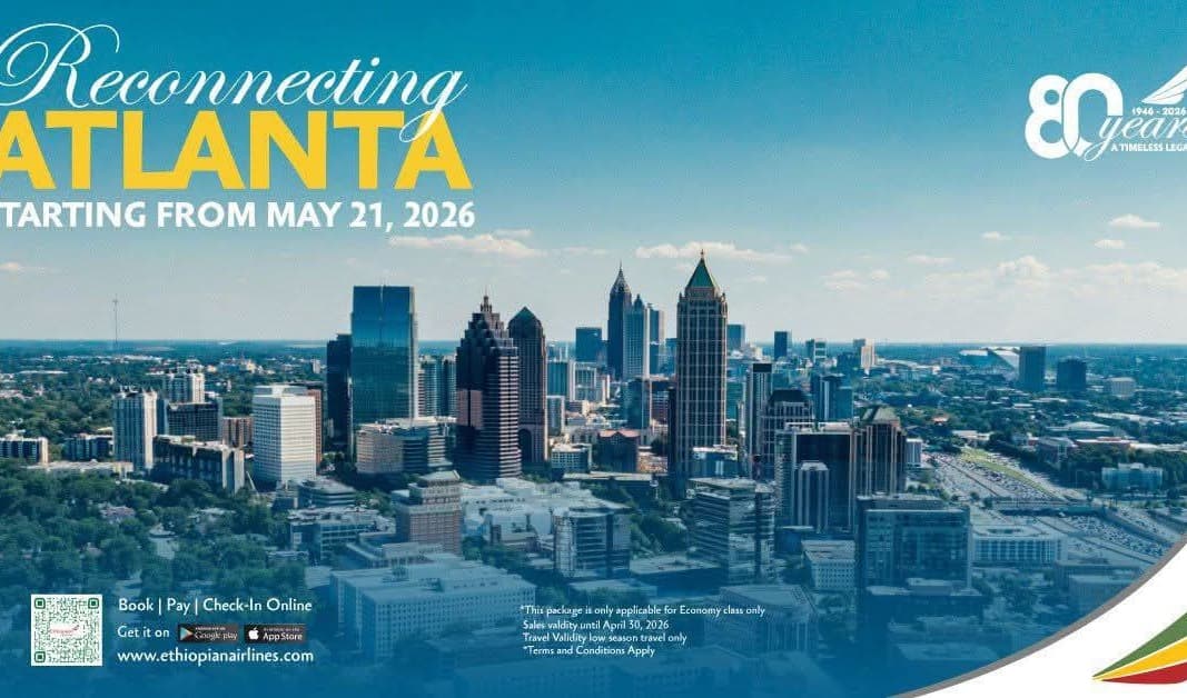 አየር መንገዱ ከአዲስ አበባ ወደ አትላንታ በረራ ይጀምራል